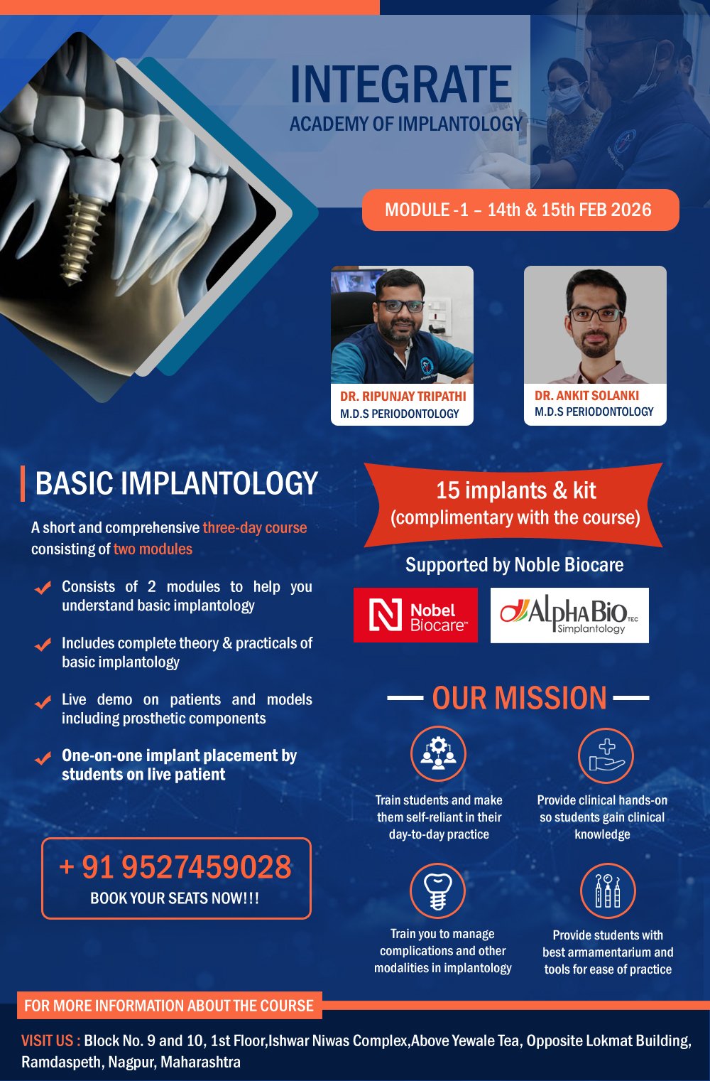 Basic Dental Implant Course Nagpur